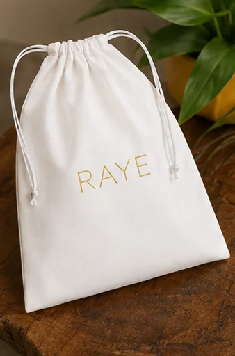 Sacolas personalizadas produzidas pela Kadosh Fabric Bags
